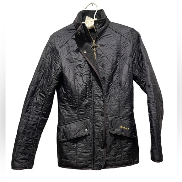 Barbour Cavalry Polarquilt Jacket Sz 2 - Picture 1 of 4